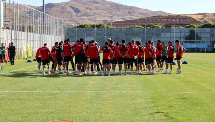 Sivasspor, Kayserispor maçı hazırlıklarını sürdürdü