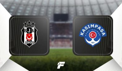 CANLI |                    Beşiktaş – Kasımpaşa maçı Canlı Anlatım – BJK Kasımpaşa Maç Kadrosu, Skoru ve İstastikleri